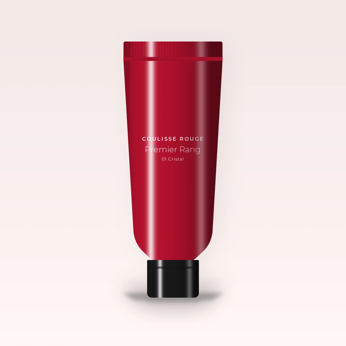 Gloss Premier Rang à l'huile d'olive – Coulisse Rouge, tube 4 ml, teinte 01 Cristal