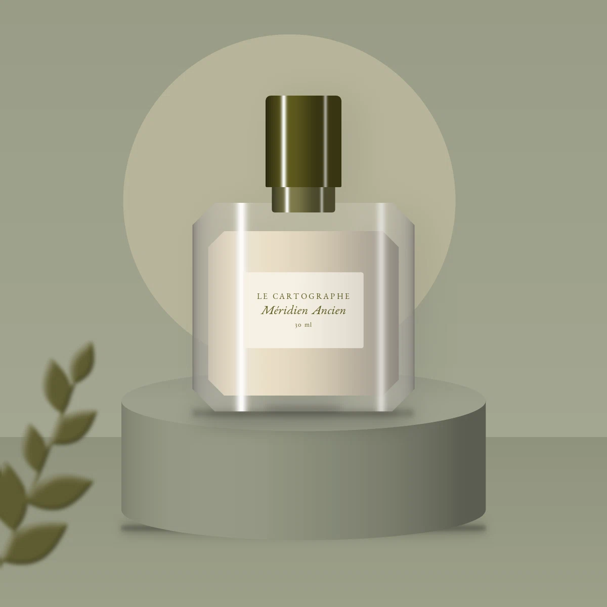 Parfum Méridien Ancien au géranium rosat – Le Cartographe, photo d'ambiance