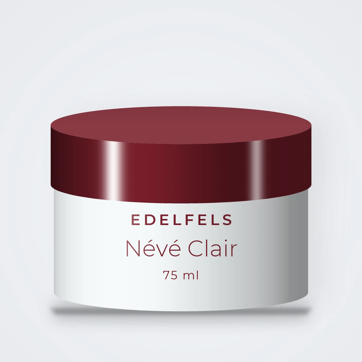 Névé Clair masque visage confort – Edelfels, pot 75 ml