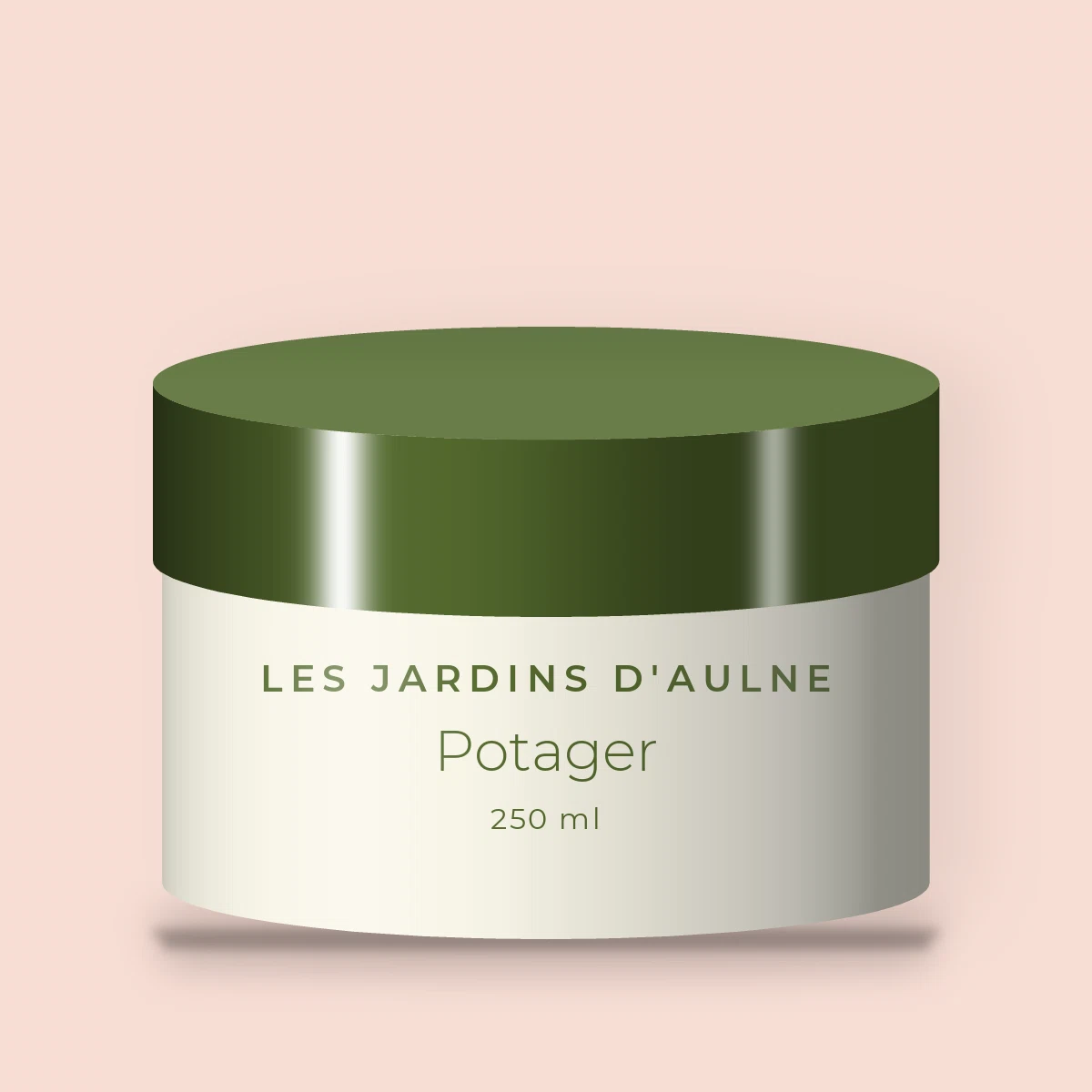 Crème coiffante Potager à l'extrait de bambou – Les Jardins d'Aulne, pot 250 ml
