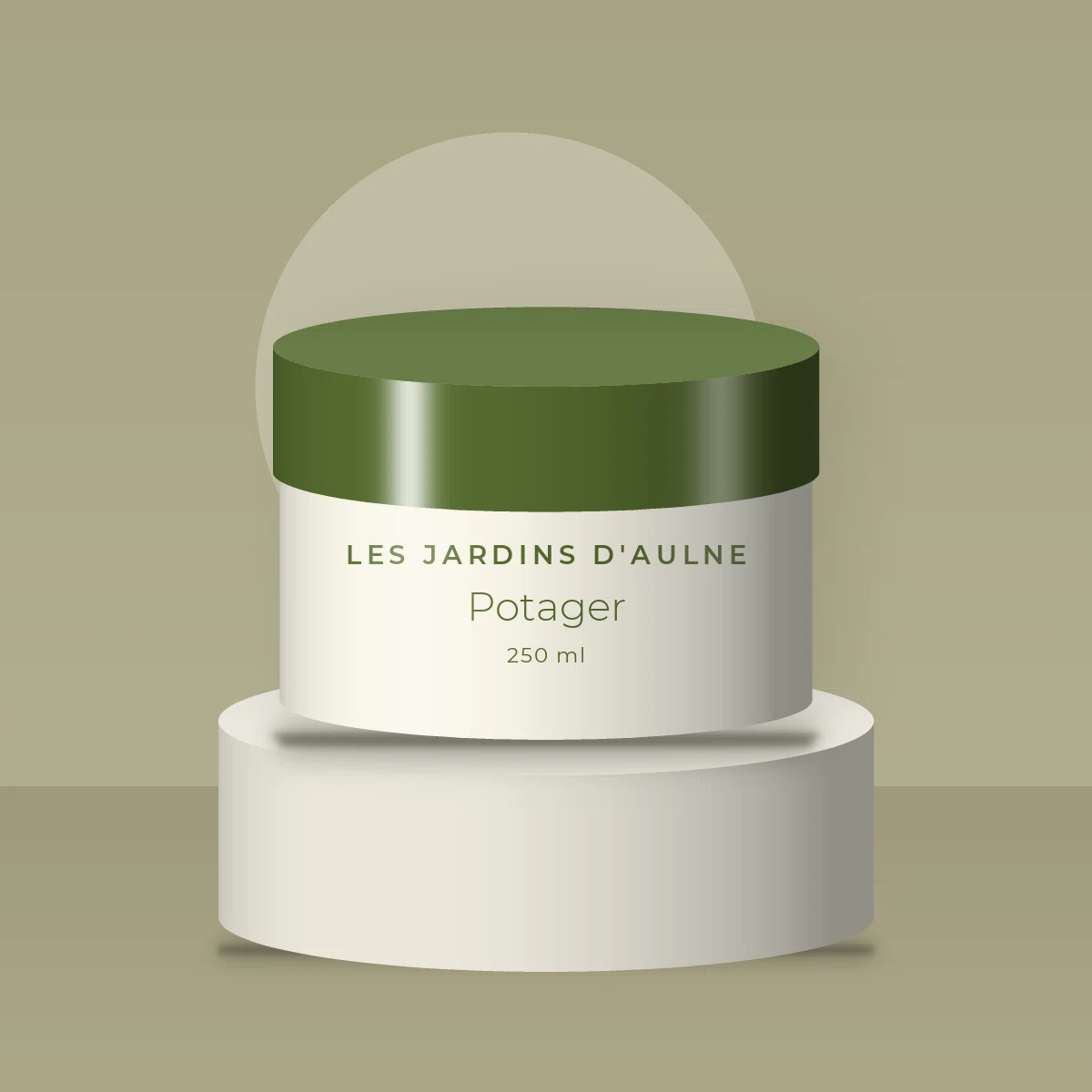 Crème coiffante Potager à l'extrait de bambou – Les Jardins d'Aulne, photo d'ambiance
