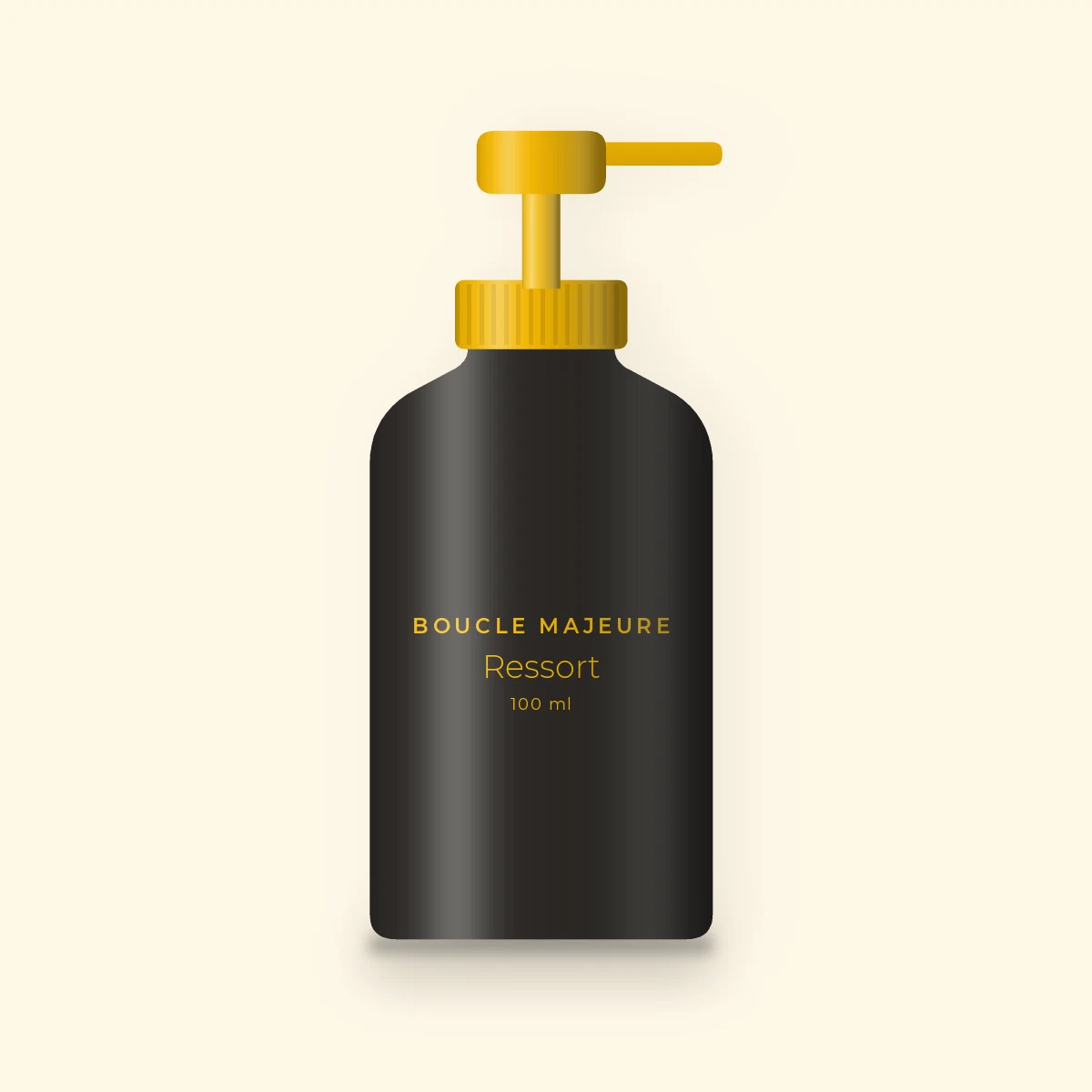 Soin sans rinçage fraîcheur Ressort – Boucle Majeure, flacon-pompe 100 ml