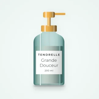 Lait corps Grande Douceur à la vitamine E – Tendrelle, flacon-pompe 200 ml