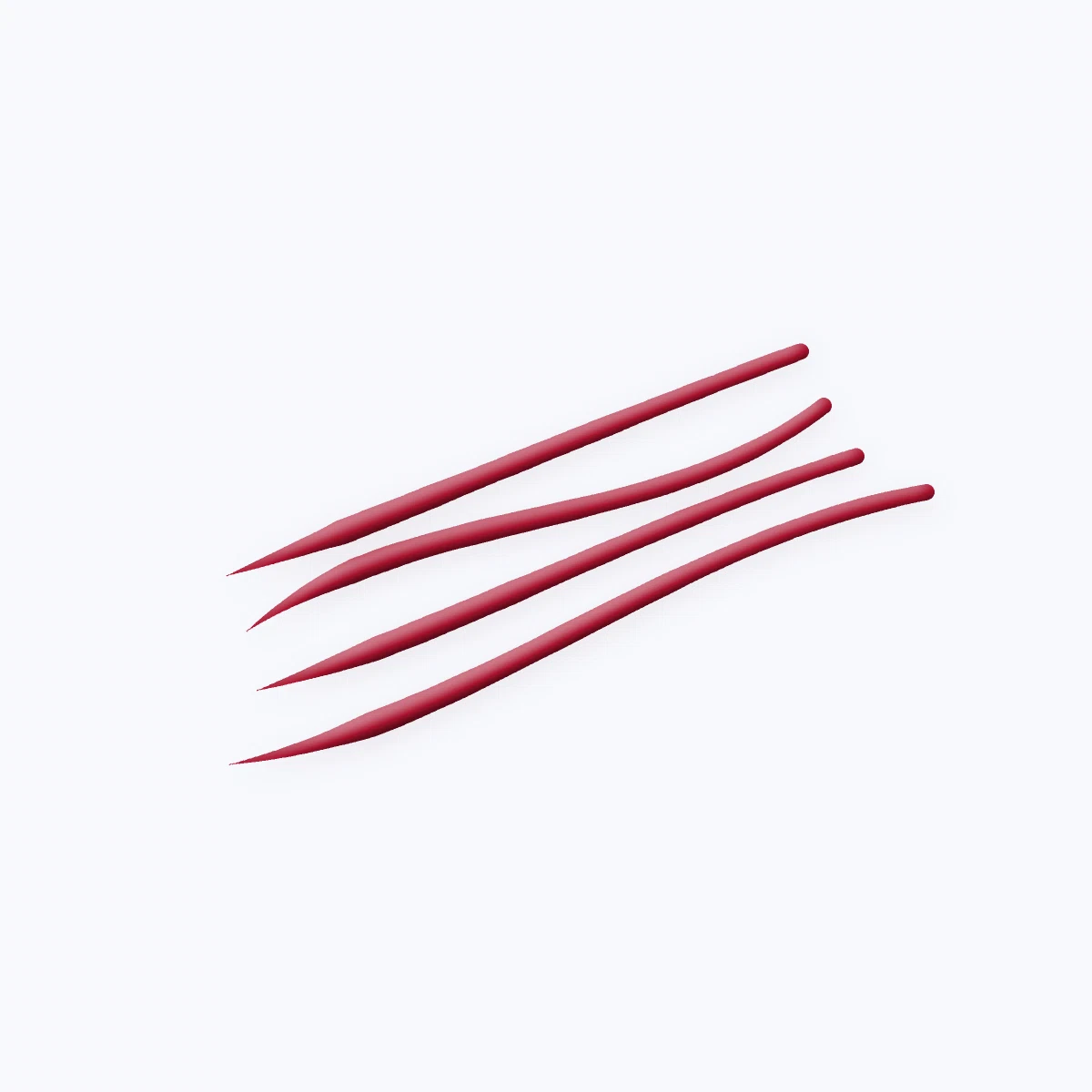 Crayon à lèvres haute précision Mine Reposée – Joli Quotidien, aperçu de la teinte 08 Rouge cerise