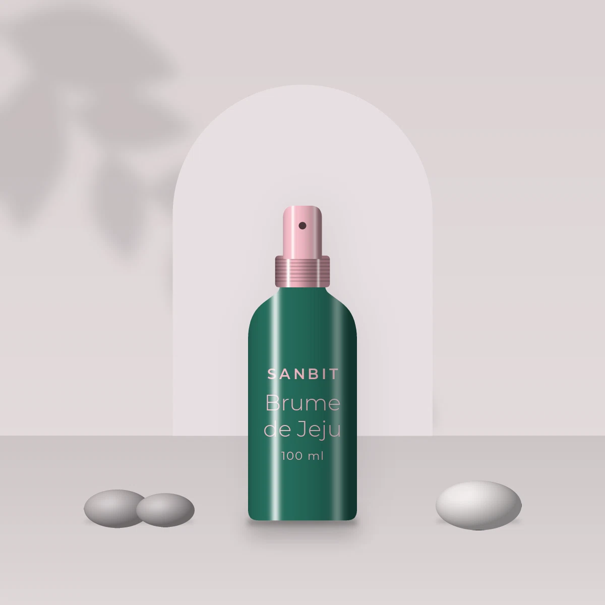 Brume de Jeju lotion tonique exfoliante – Sanbit, photo d'ambiance