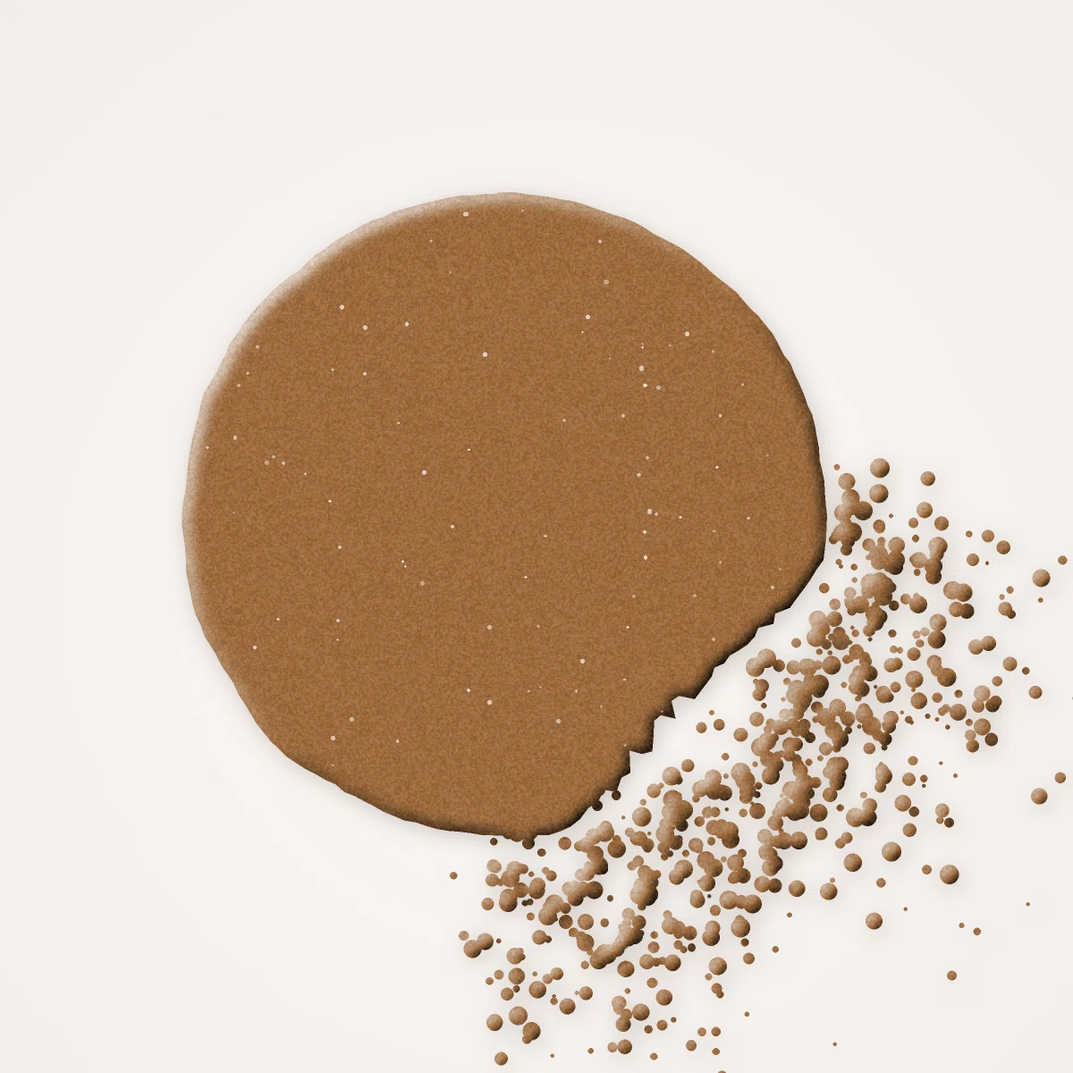 Palette yeux Lumière d'Eau tout-en-un – Rive Opaline, aperçu de la teinte Tons bronze