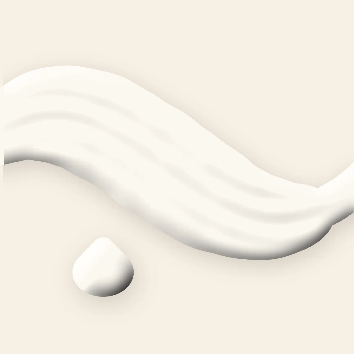 Lait solaire peaux sensibles à l'huile d'amande douce SPF 30 – Ambre Sépia, aperçu de la texture