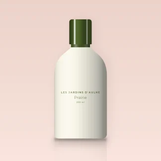 Lait corps Prairie à l'eau de coco – Les Jardins d'Aulne, flacon 200 ml