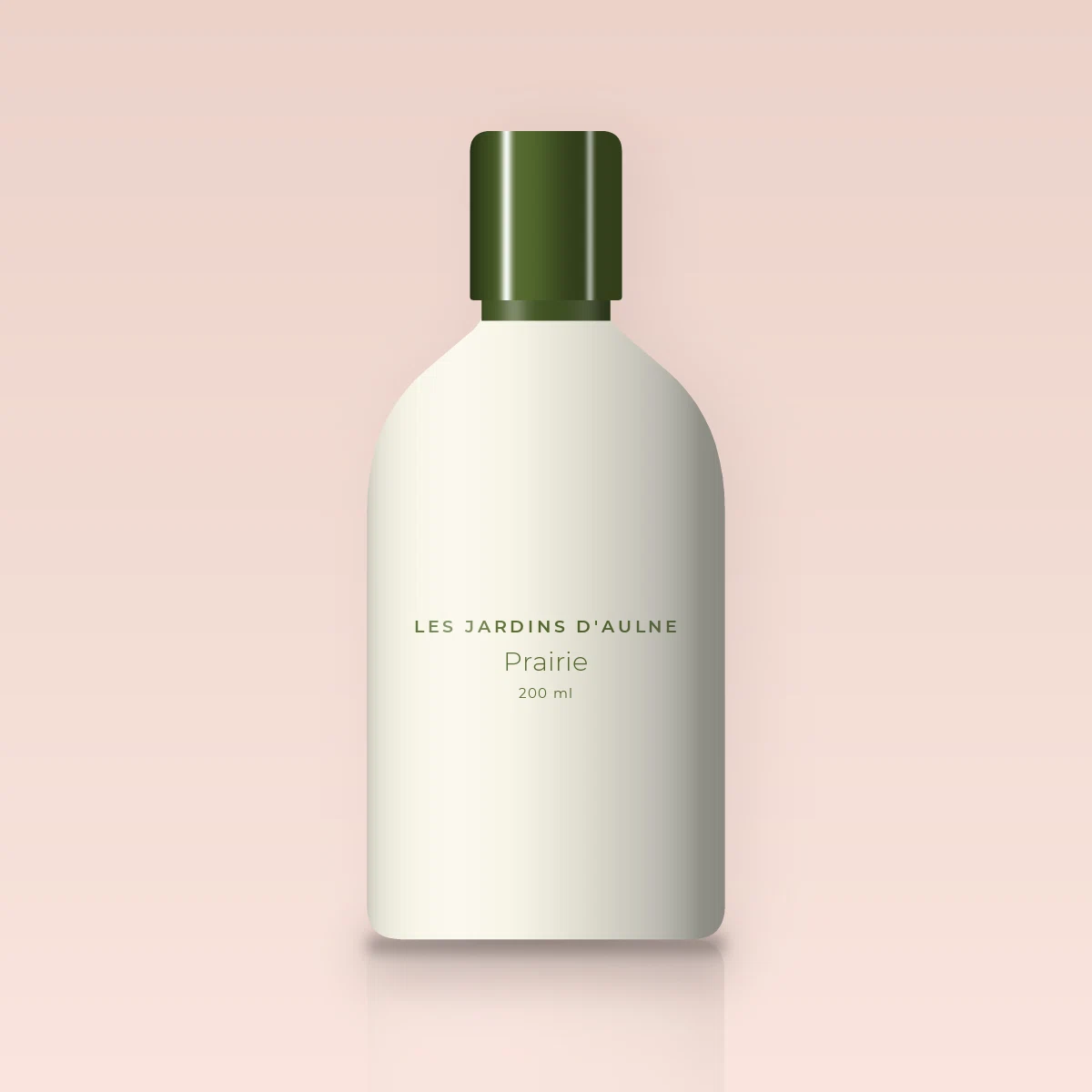 Lait corps Prairie à l'eau de coco – Les Jardins d'Aulne, flacon 200 ml