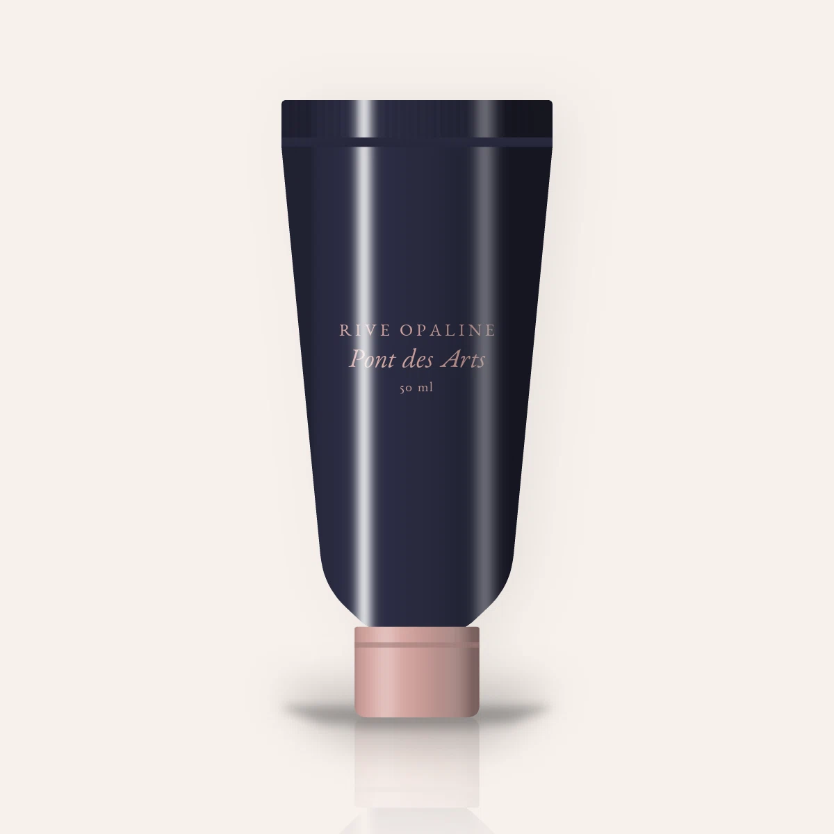 Masque visage Pont des Arts à l'acide glycolique – Rive Opaline, tube 50 ml