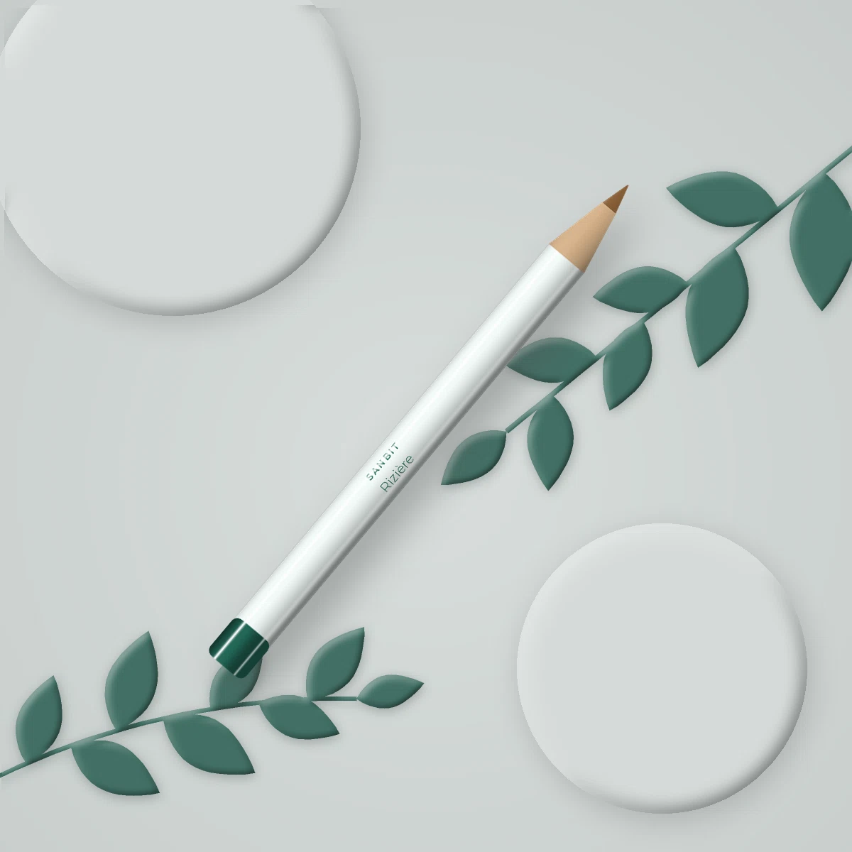 Eyeliner Rizière estompable – Sanbit, photo d'ambiance