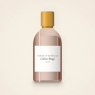 Lait corps Colline Rouge riche – Terre d'Ocrelle, flacon 200 ml