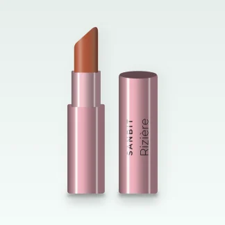 Rouge à lèvres tenue extrême Rizière – Sanbit, étui 3,8 g, teinte 17 Terracotta