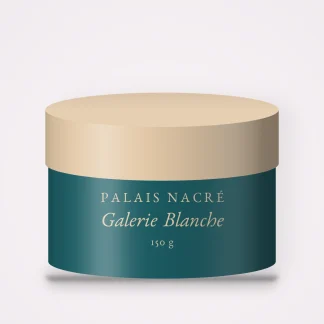 Gommage corps Galerie Blanche réconfortant – Palais Nacré, pot 150 g