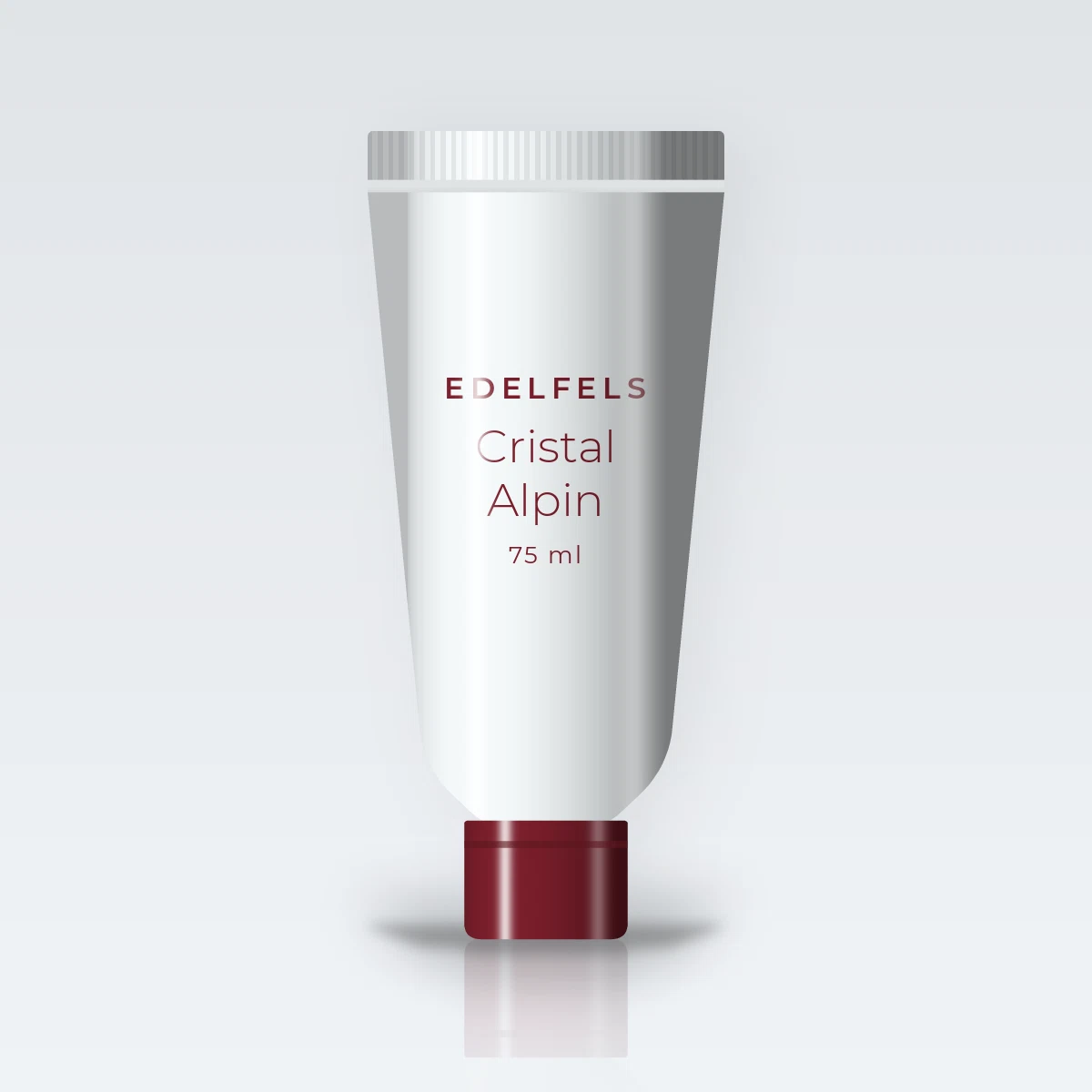 Crème hydratante Cristal Alpin au complexe de céramides – Edelfels, tube 75 ml