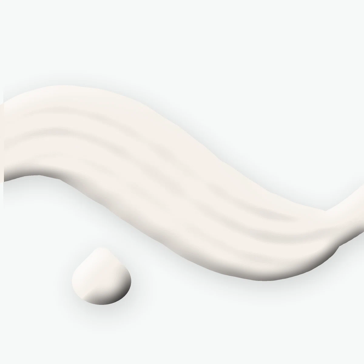 Crème hydratante Bouleau Blanc à l'huile de jojoba – Fjeldlys, aperçu de la texture