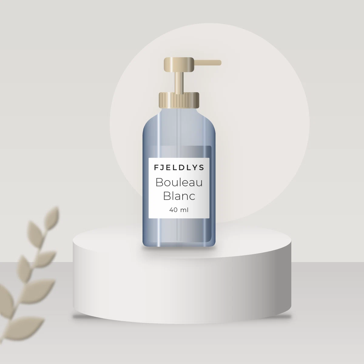 Crème hydratante Bouleau Blanc à l'huile de jojoba – Fjeldlys, photo d'ambiance