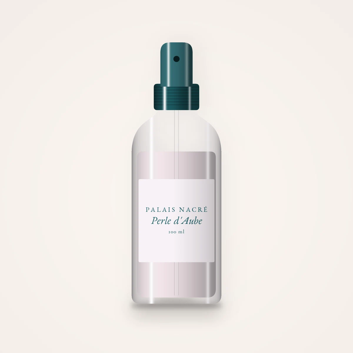 Brume Perle d'Aube au basilic – Palais Nacré, flacon spray 100 ml