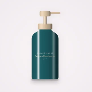 Sérum illuminateur au complexe peptidique – Palais Nacré, flacon-pompe 30 ml