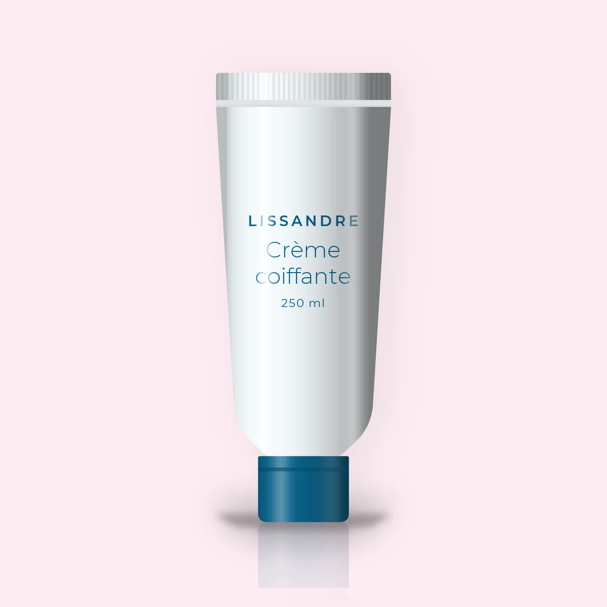 Crème coiffante fixation légère au squalane végétal – Lissandre, tube 250 ml