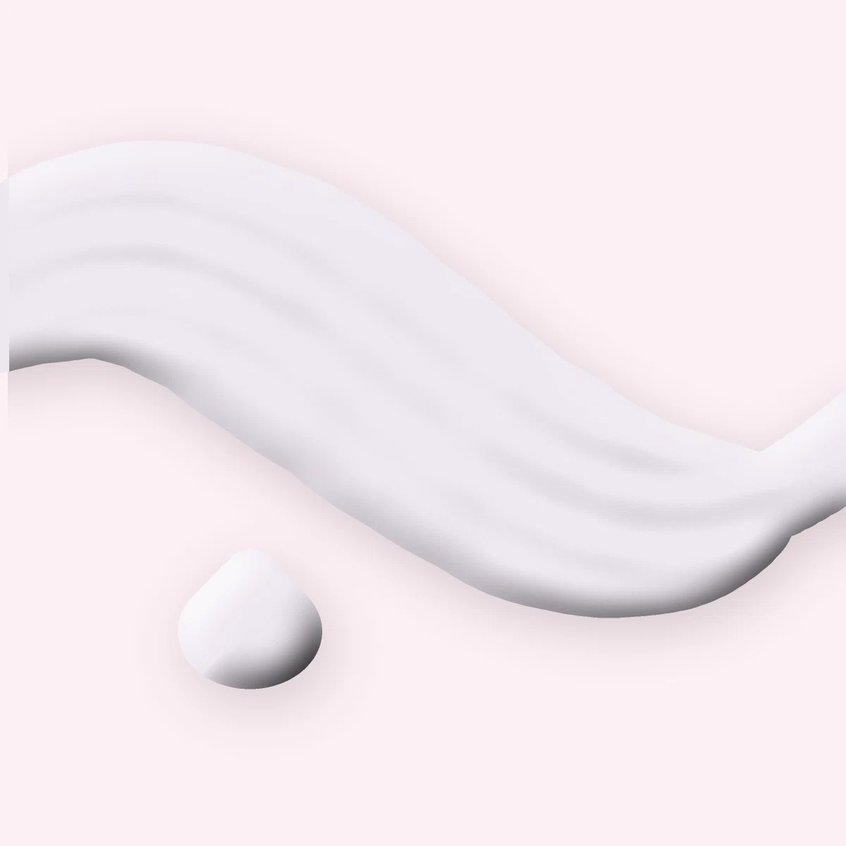 Crème coiffante fixation légère au squalane végétal – Lissandre, aperçu de la texture