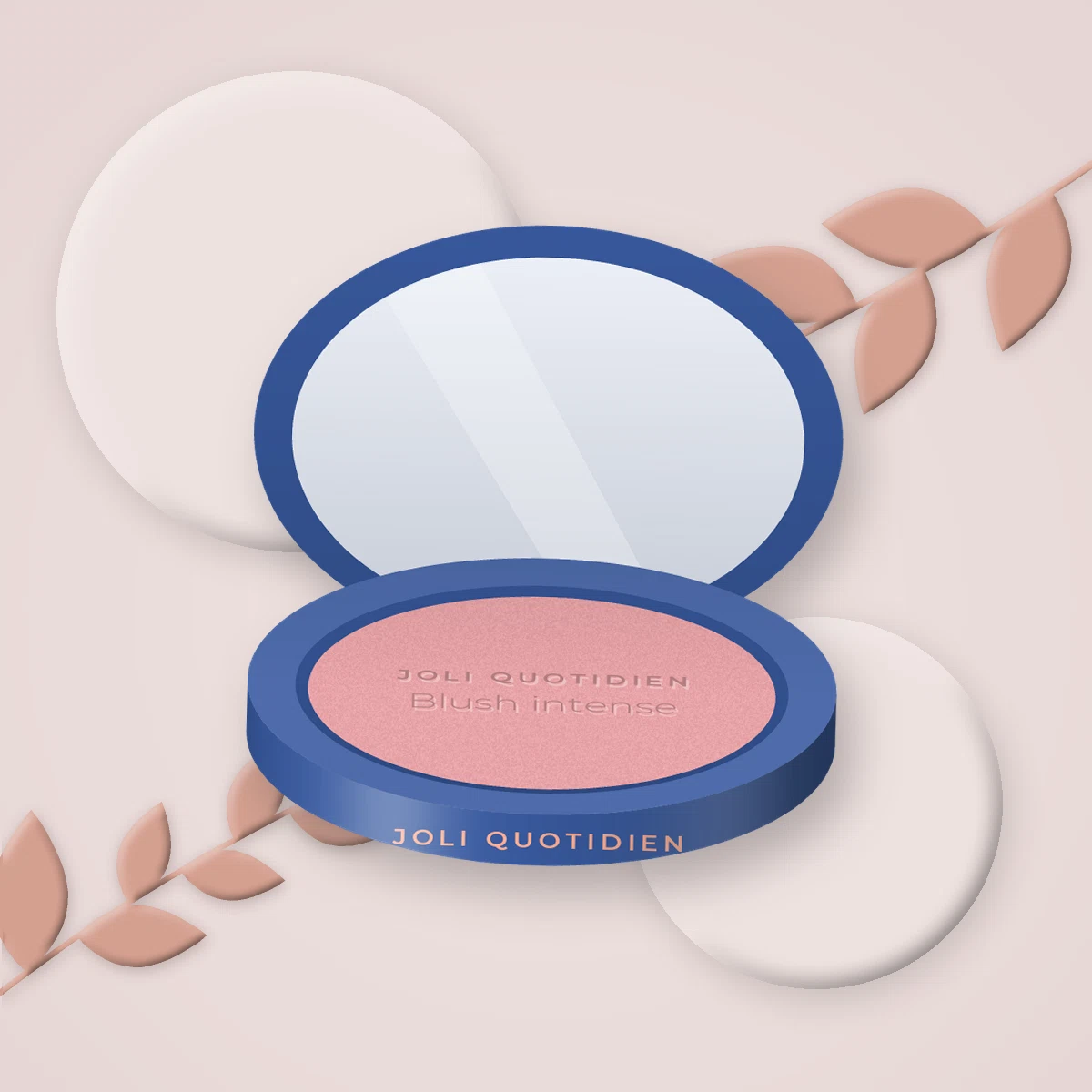 Blush intense à l'huile de camélia – Joli Quotidien, photo d'ambiance