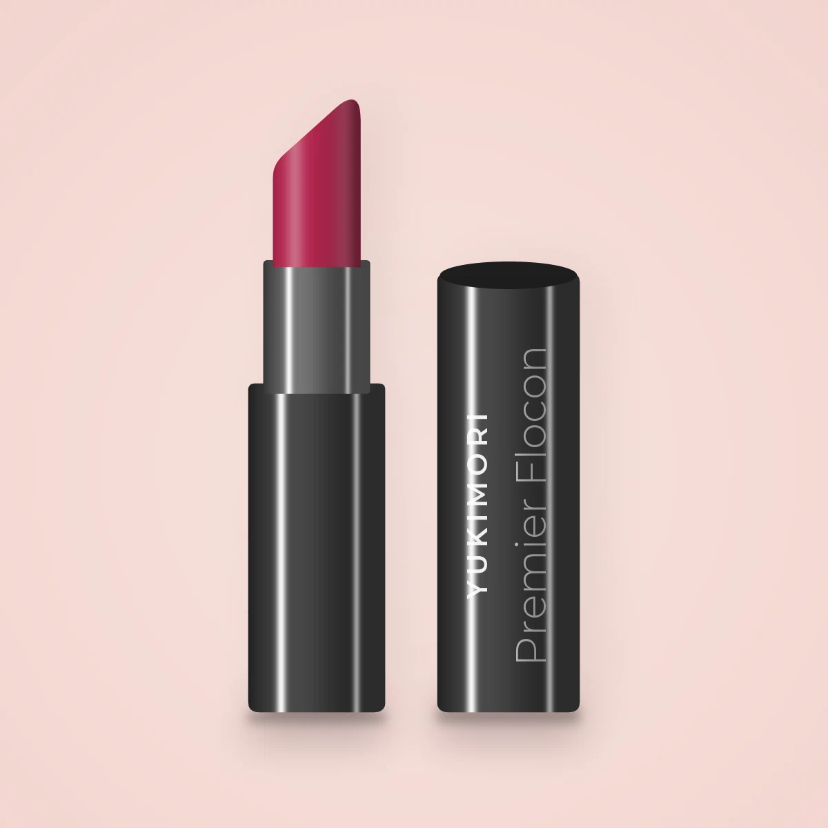 Rouge à lèvres Premier Flocon à l'huile d'argan – Yukimori, étui 3,5 g, teinte 08 Framboise