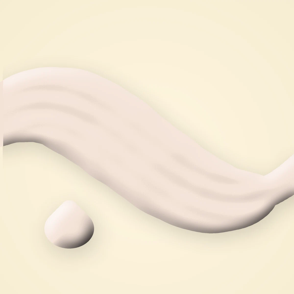 Shampooing anti-frisottis à la fleur d'oranger – Boucle Majeure, aperçu de la texture
