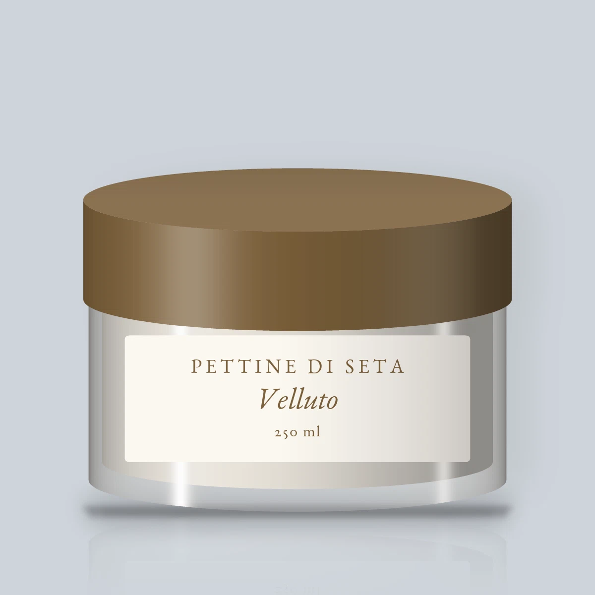 Masque capillaire ultra-nourrissant Velluto – Pettine di Seta, pot 250 ml