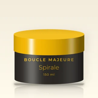 Masque capillaire revitalisant Spirale – Boucle Majeure, pot 150 ml