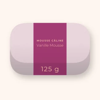 Savon Vanille Mousse à la spiruline – Mousse Câline, pain 125 g