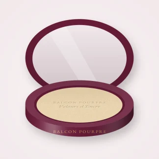Enlumineur Velours d'Encre sans transfert – Balcon Pourpre, boîtier 7 g, teinte Champagne