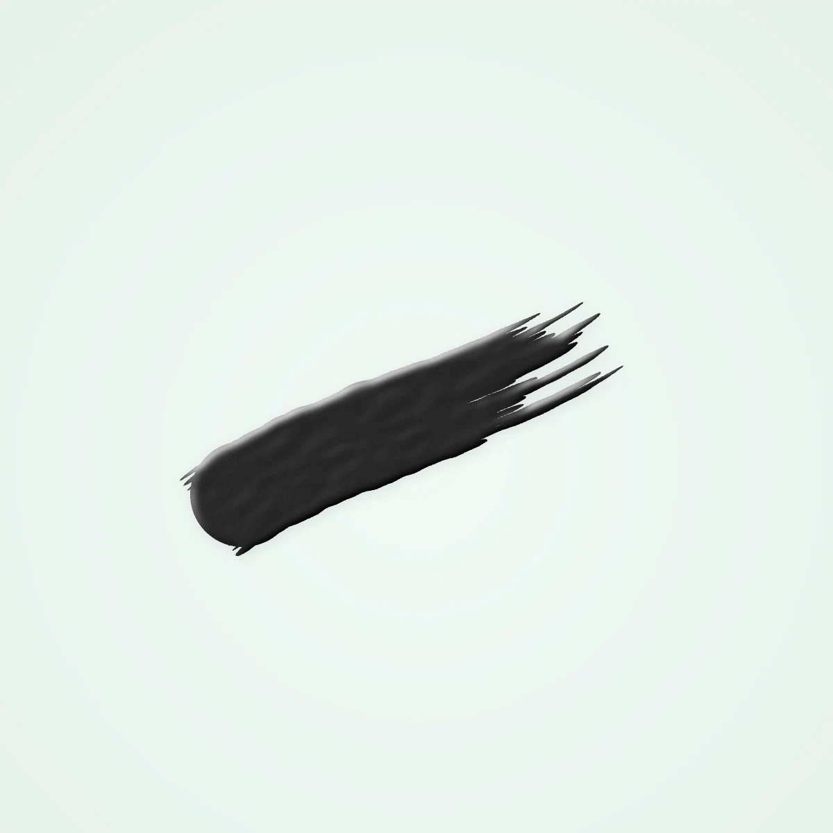 Mascara Cerise Givrée à la cire de candelilla – Sopoong, aperçu de la teinte Noir