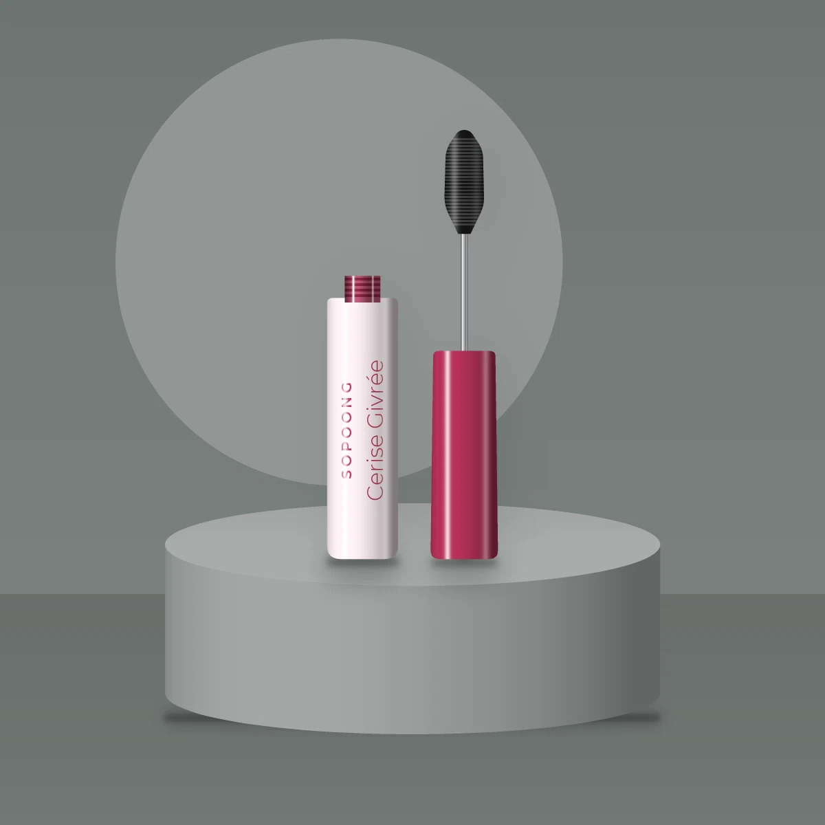 Mascara Cerise Givrée à la cire de candelilla – Sopoong, photo d'ambiance