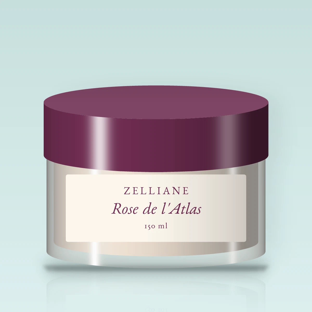 Masque capillaire Rose de l'Atlas à l'aloe vera – Zelliane, pot 150 ml