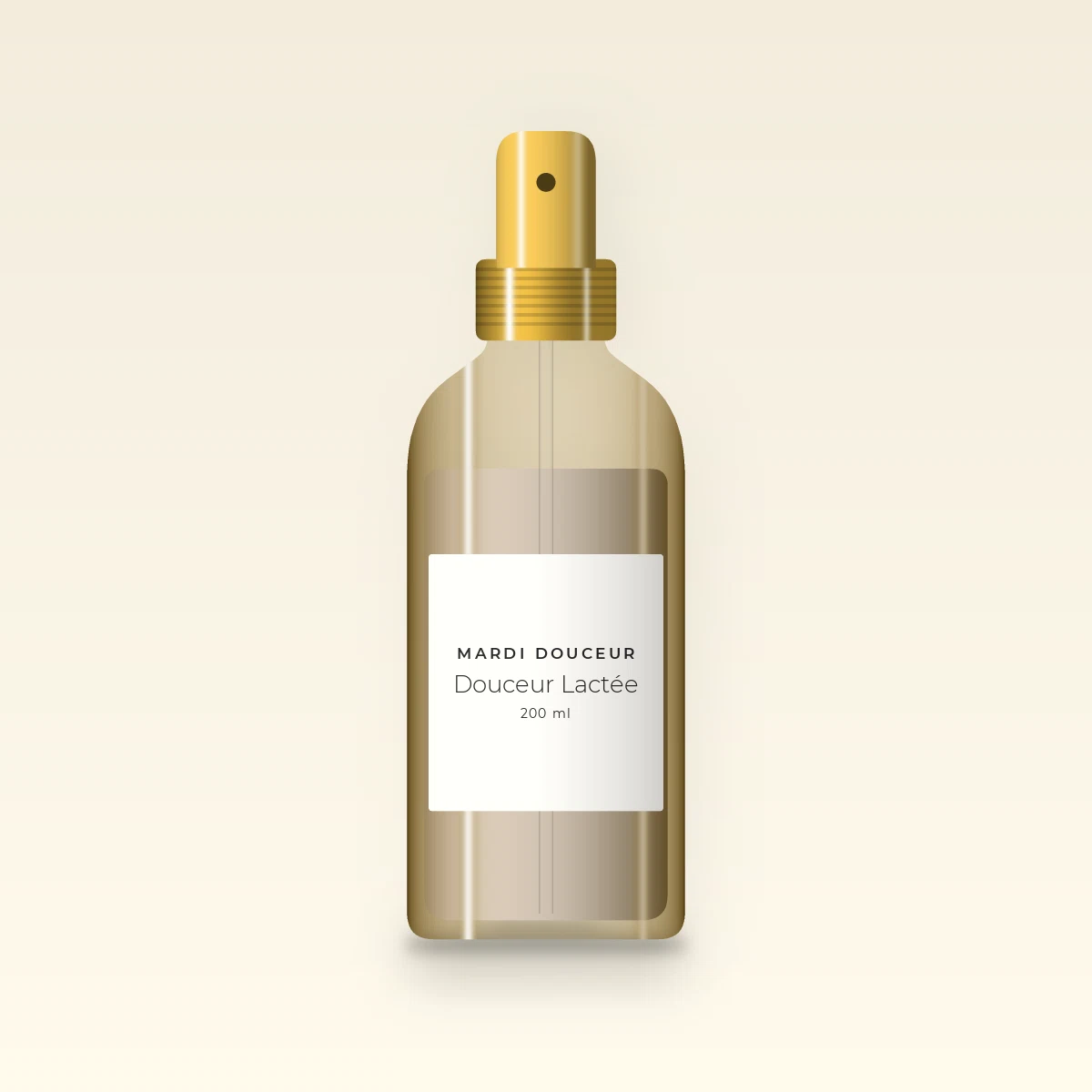 Lotion tonique Douceur Lactée à l'eau de rose – Mardi Douceur, flacon spray 200 ml