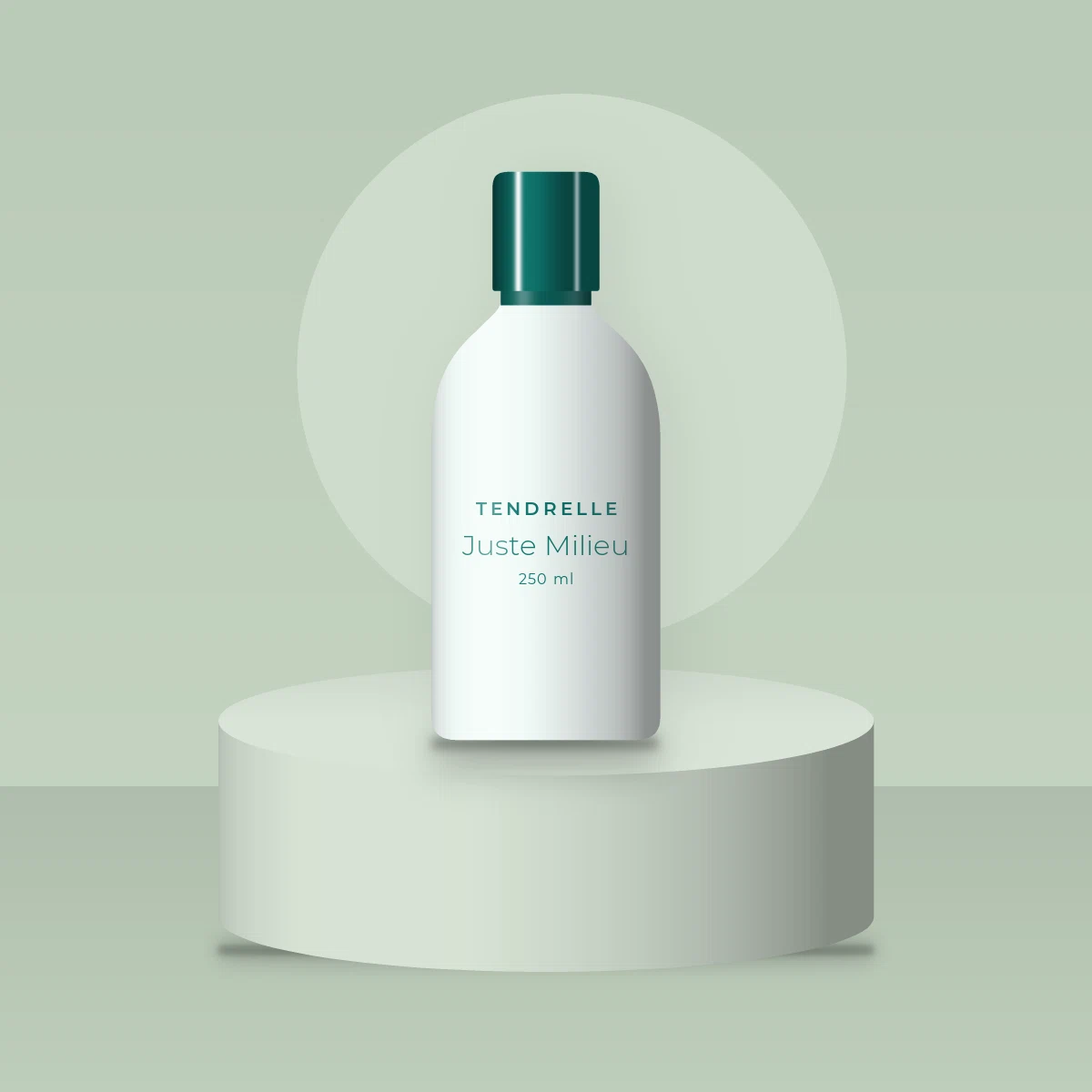 Shampooing Juste Milieu à l'huile de coco – Tendrelle, photo d'ambiance
