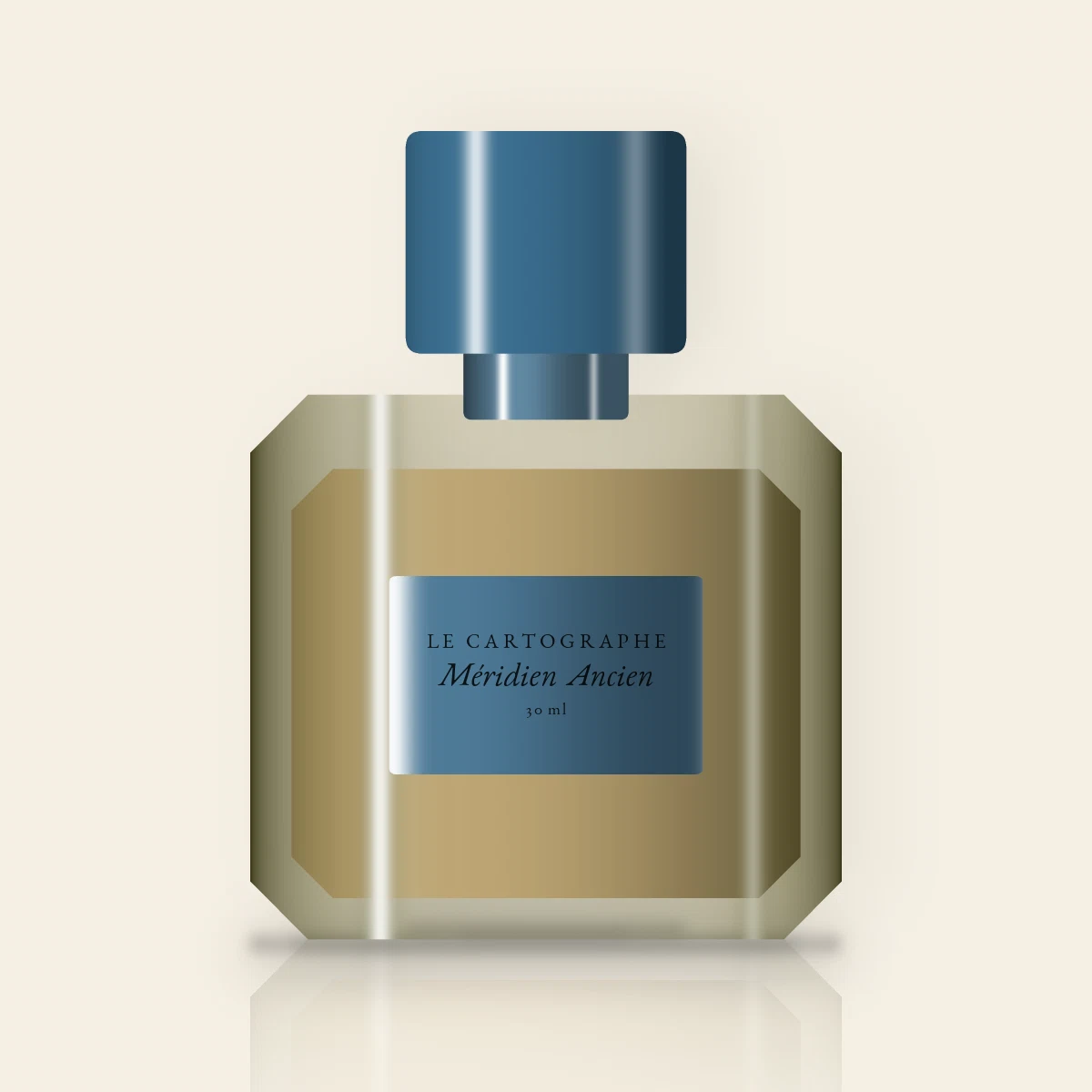 Parfum Méridien Ancien flamboyant – Le Cartographe, flacon 30 ml