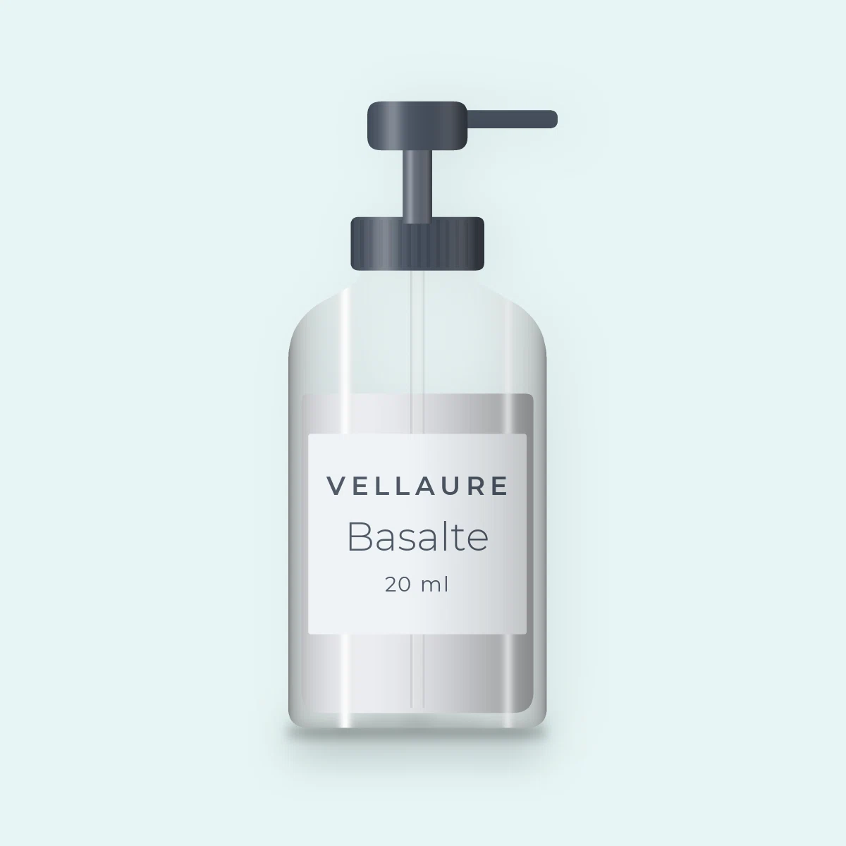 Contour des yeux Basalte à l'extrait de fragon – Vellaure, flacon-pompe 20 ml