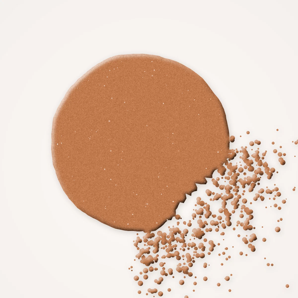 Palette yeux Galerie Vitrée à l'huile de macadamia – Laque Rivoli, aperçu de la teinte Tons chauds