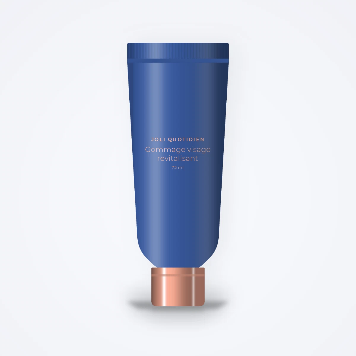 Gommage visage revitalisant au noyau d'olive – Joli Quotidien, tube 75 ml