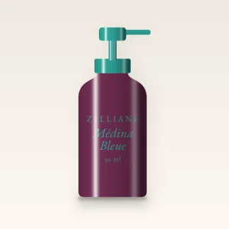 Sérum anti-rides Médina Bleue – Zelliane, flacon-pompe 30 ml