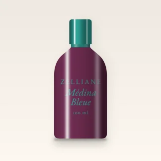 Médina Bleue lotion tonique exfoliante – Zelliane, flacon 100 ml