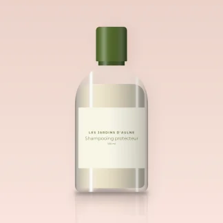 Shampooing protecteur à la fleur d'oranger – Les Jardins d'Aulne, flacon 100 ml