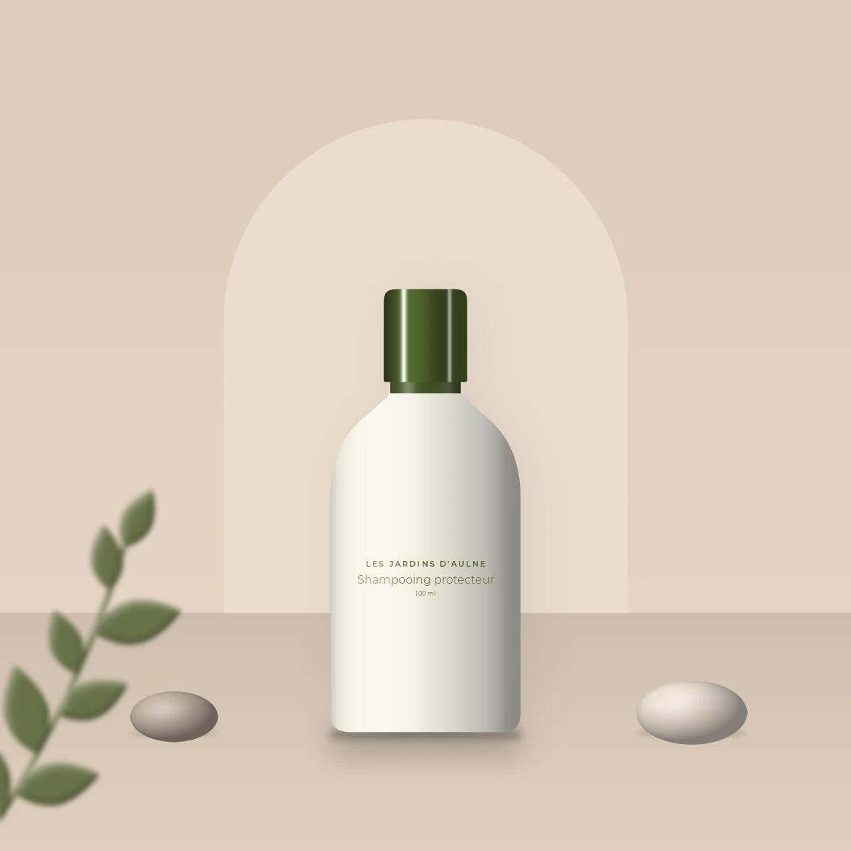 Shampooing protecteur à la fleur d'oranger – Les Jardins d'Aulne, photo d'ambiance