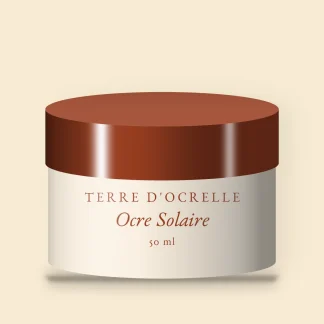 Ocre Solaire soin anti-âge raffermissant – Terre d'Ocrelle, pot 50 ml