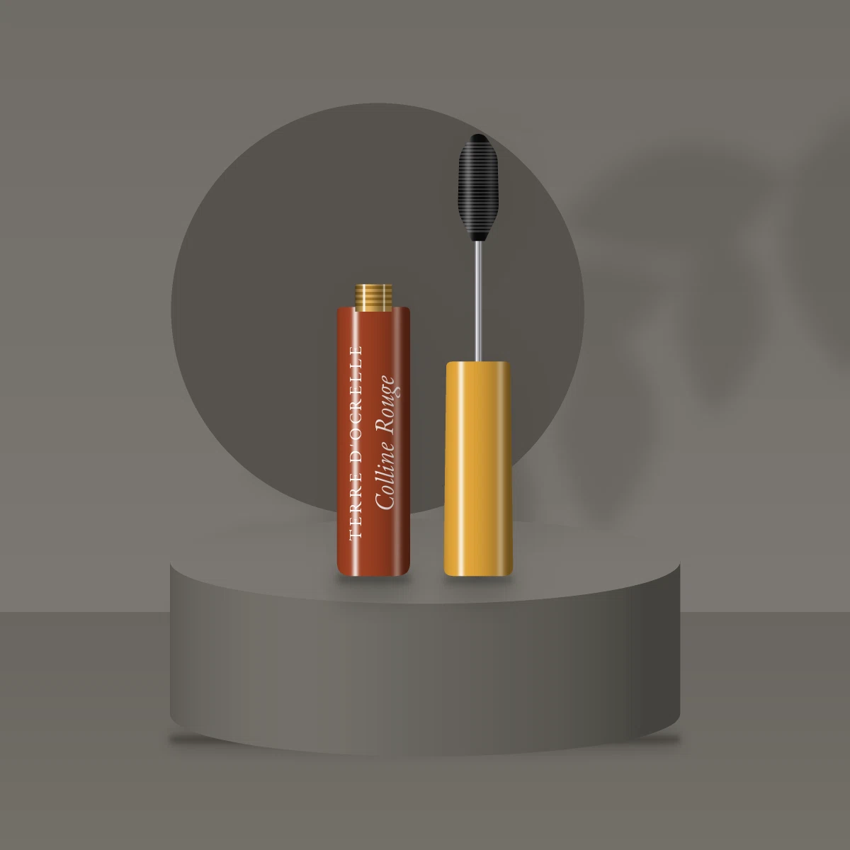 Mascara Colline Rouge anti-bavures – Terre d'Ocrelle, photo d'ambiance