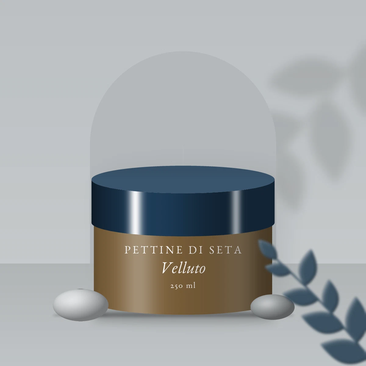 Crème coiffante Velluto à l'aloe vera – Pettine di Seta, photo d'ambiance