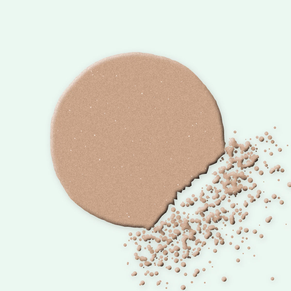 Palette yeux Pêche Douce précieuse – Sopoong, aperçu de la teinte Tons nude