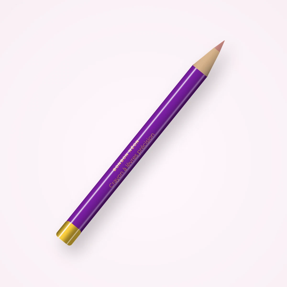 Crayon à lèvres précision à l'huile d'olive – Bonbon Néon, 0,3 g, teinte 02 Nude rosé